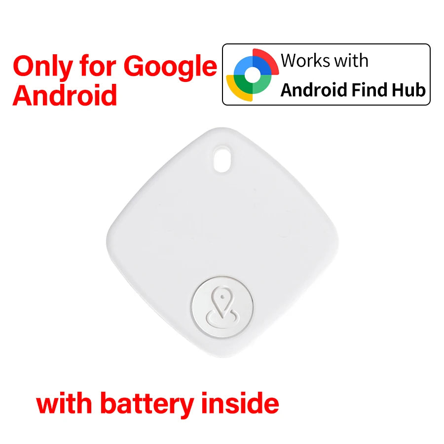 IOS Android GPS Tracker Mini Smart Tag Dual System Global Bluetooth Locator Key Finder for iPhone Google Find My Wallet Pet Kids