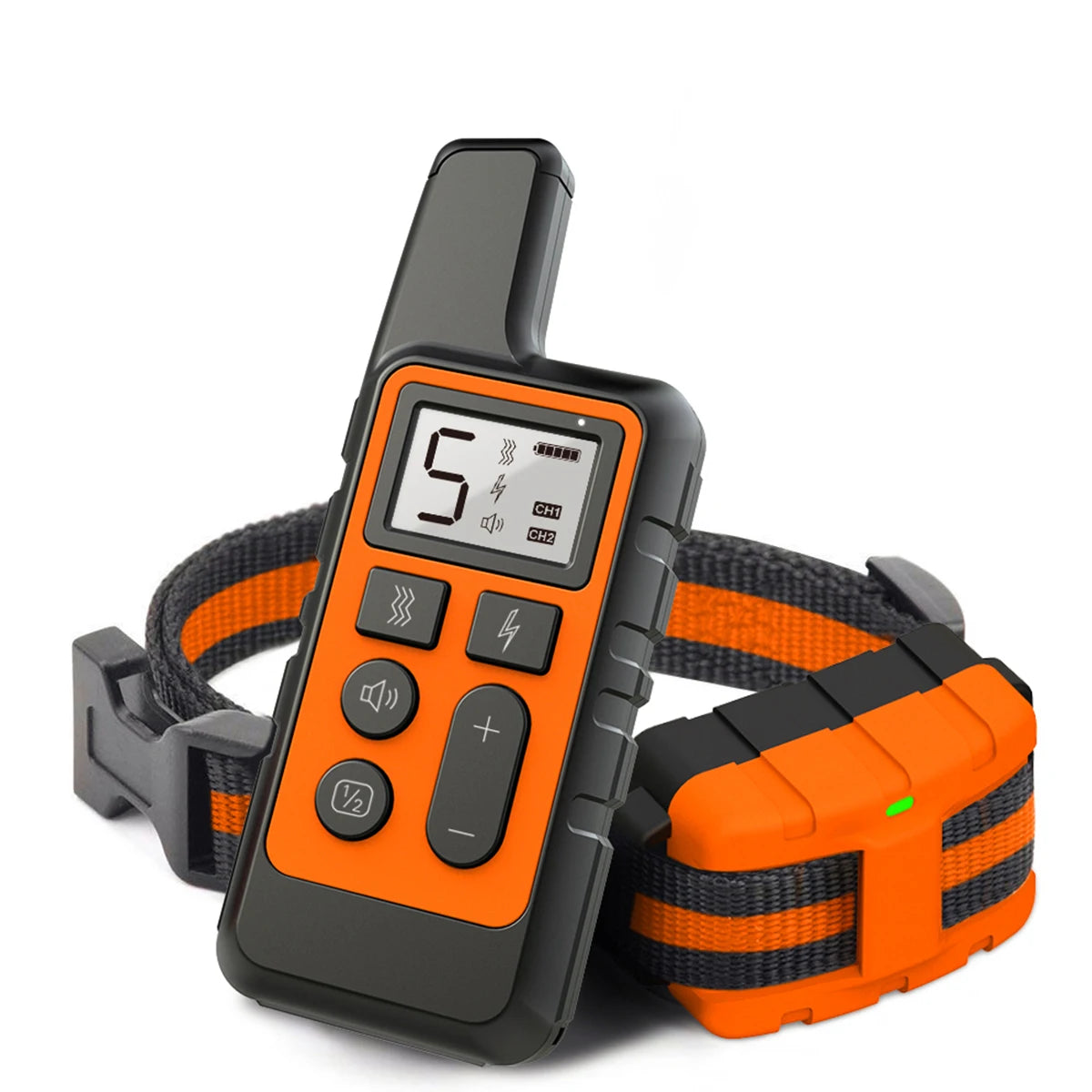 Electric Dog Training Collar Waterproof Pet Remote Control Rechargeable 500m training dogs collars with Shock Vibration Sound