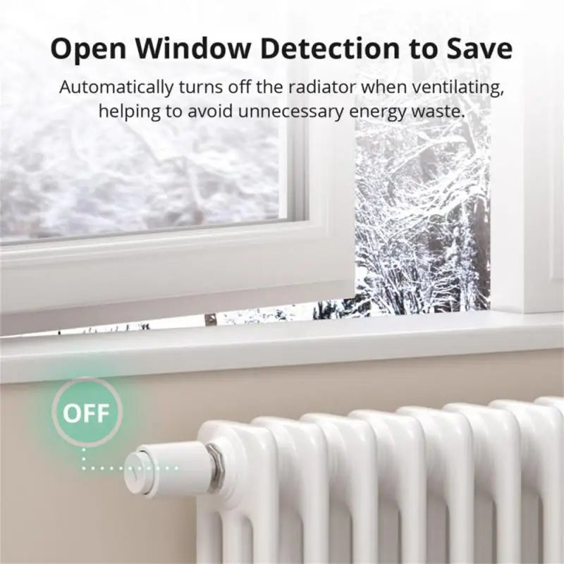 SONOFF TRVZB Zigbee Plus Thermostatic Radiator Valve Remote Group Control Via EWeLink Alexa Smart Home Heating Froest Protection