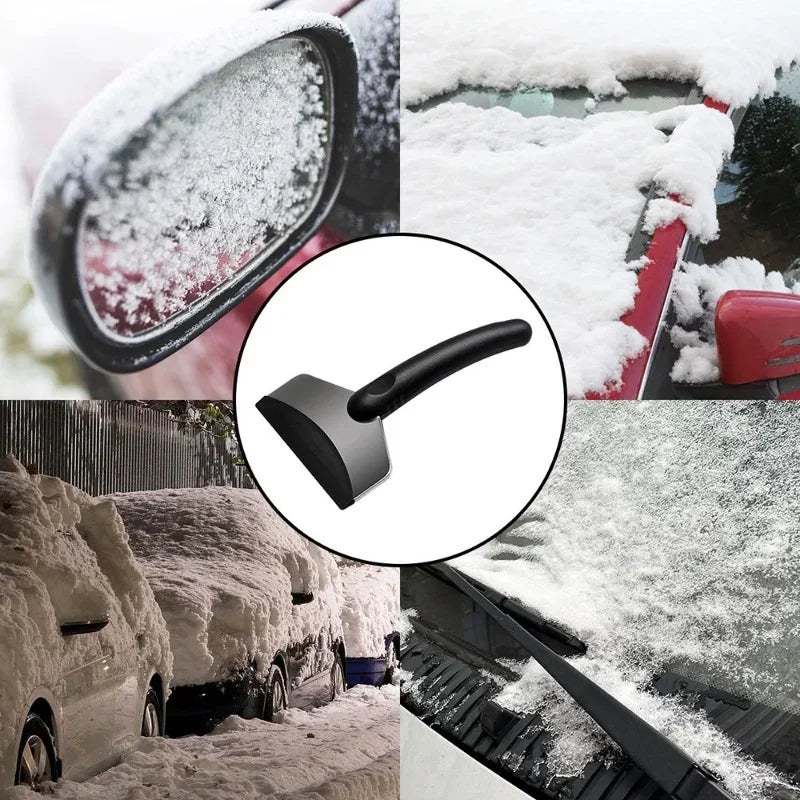 1/6pcs Car Ice Scraper Snow Removal Shovel Winter Windshield Window Snow Cleaning Scraping Tool Auto Ice Breaker Snow Shovel