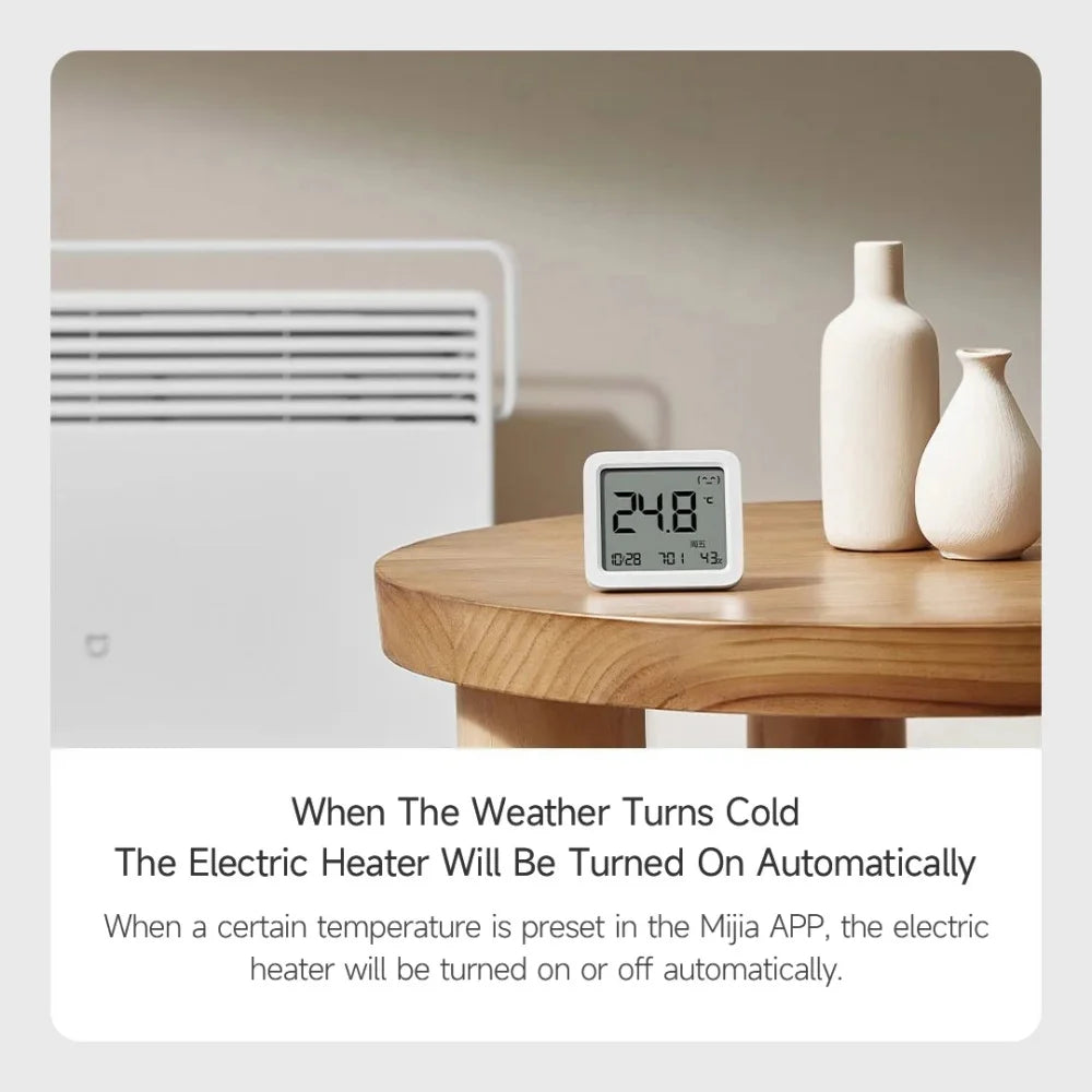 XIAOMI Mijia Smart Bluetooth Thermometer 3 LCD Wireless Electric Digital Hygrometer Temperature and Humidity 3
