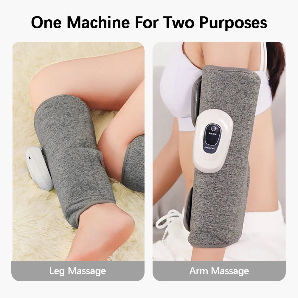 Wireless 360° Air Pressure Calf Massager Eletric 3Mode Air Compression Leg Calf Massage For Relief Relax Leg Muscles Health Care