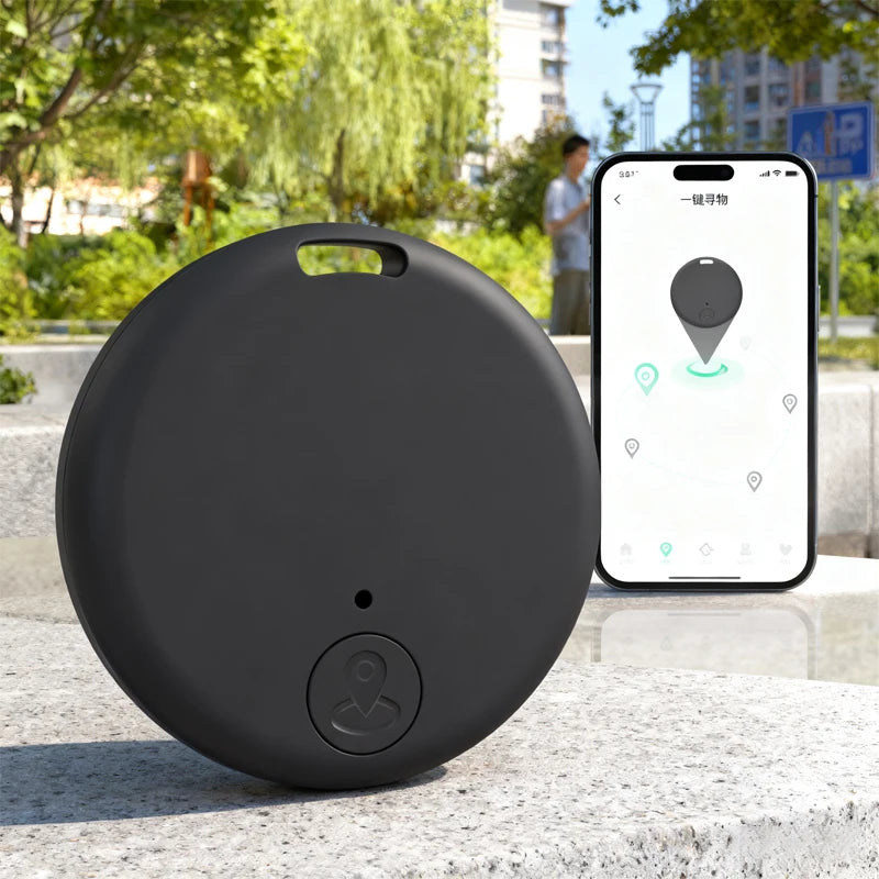 Bluetooth Mini GPS Locator Anti-loss Alarm Smart Tag Bluetooth Compatible Tracker Keychain Dog Pet Child Tracker Key Finder