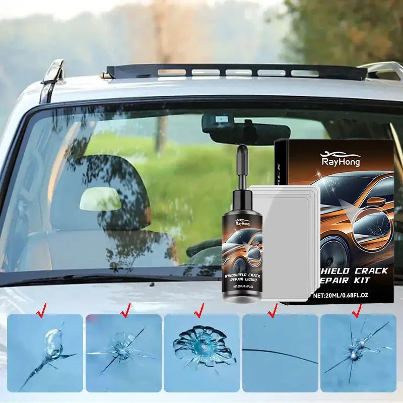 Windshield Crack Repair Fluid Car Window Repair Resin Windscreen Scratch Crack Restore Fluid Glass Curing Glue Car Accessories