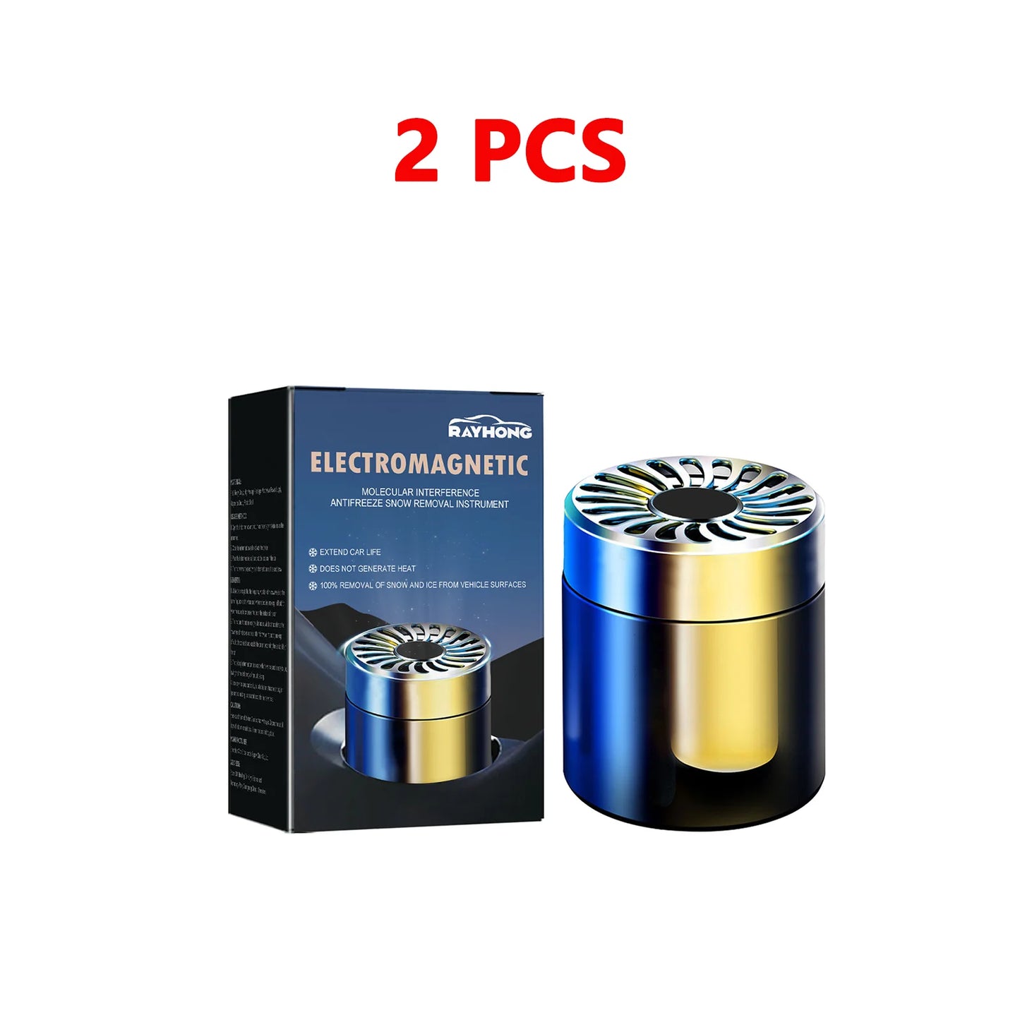 Portable Heated Snow Brush for Car 3-in-1 Windshield Defroster Deicer and Ice Scraper Fast Melting Quick Melt Snow for Winter