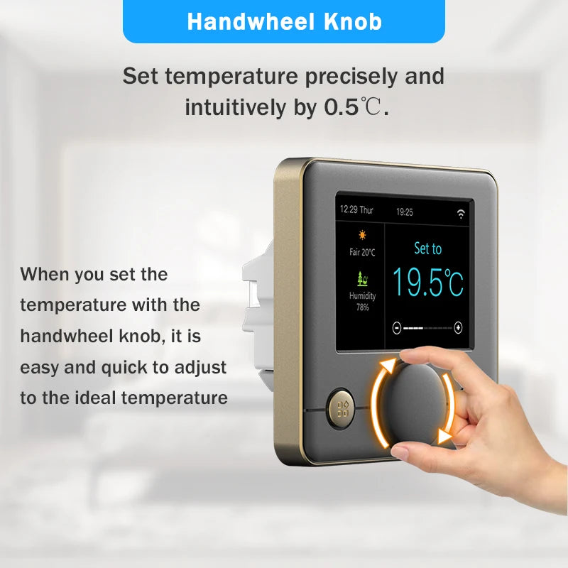 Tuya Wifi Heating Thermostat Smart Thermostat Gas Boiler  Floor Heating Termostato Digital Temperature Controller Smart Life Ale