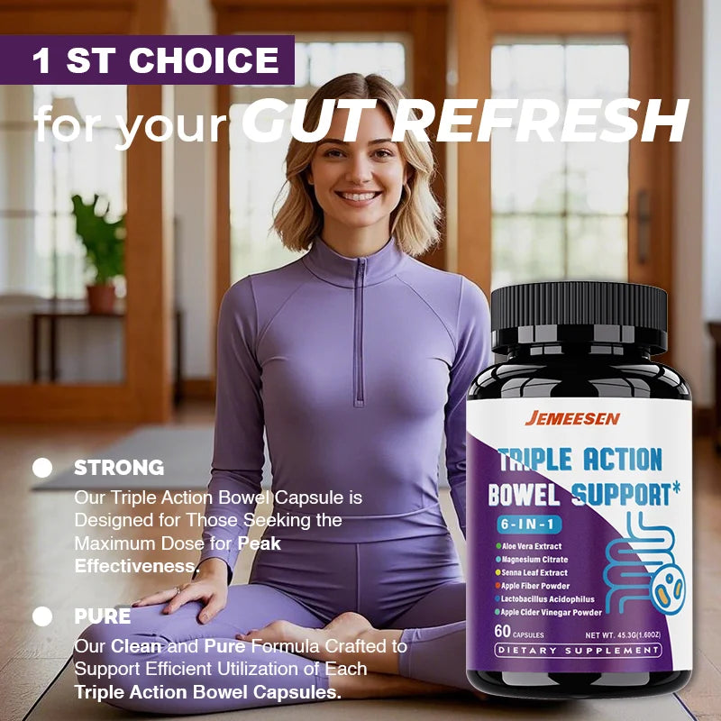 Dietary Supplements with Psylium Husk Powder,Magnesium,Apple Cider Vinegar Powder,Promote gastrointestinal health