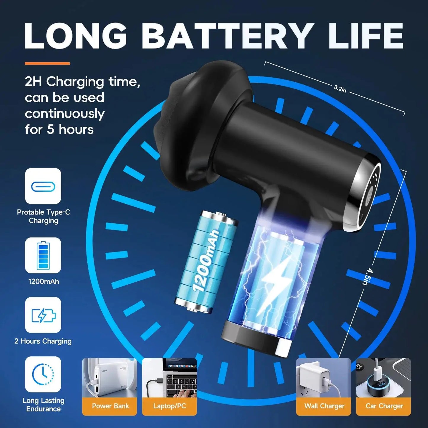 Vibration massage Protable body shaping Deep Muscle Relaxation Fitness Slimming health Anti Cellulite Fat Fascia gun equipment