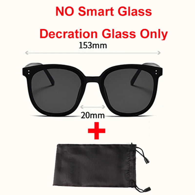 Smart Bluetooth V5.3 Sunglasses Glasses Call Outdoor Sports Headphones HIFI Black Technology Music Glasses UV For Men And Women