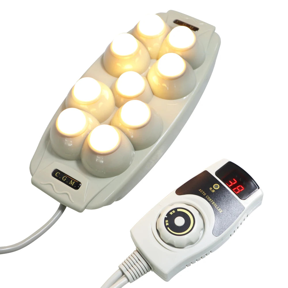 Natural Jade Thermal Therapy Handheld Heating Waist Massager Therapeutic Device for Health Care Muscle Stimulator & Pain Relief