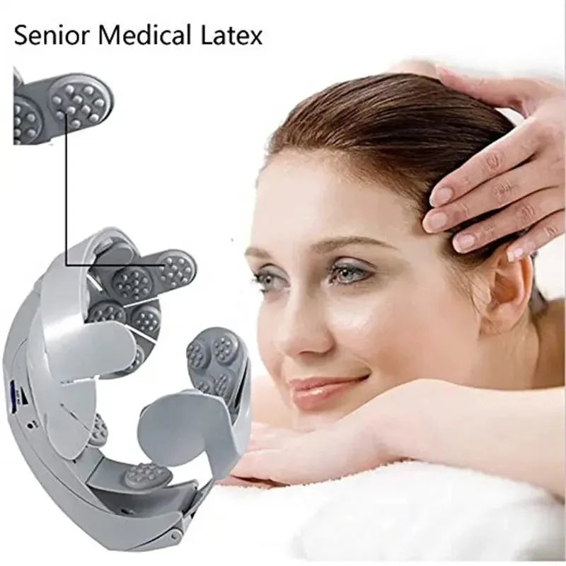 Multifunctional Head Massage Instrument Scalp Massager Relax Easy Acupuncture Point Brain Massager Health Care Device
