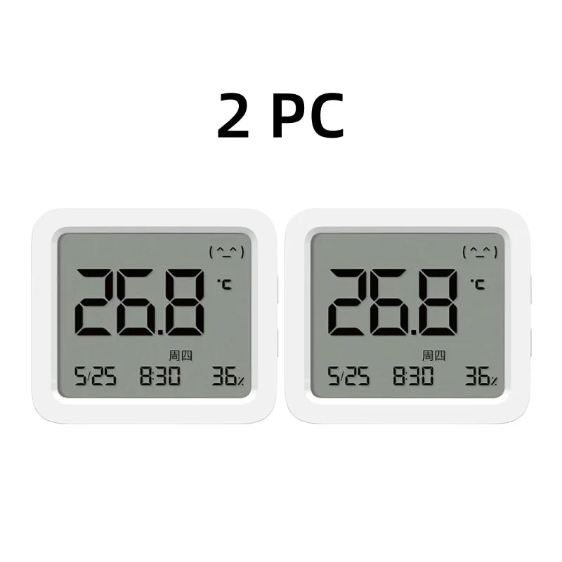 XIAOMI Mijia Smart Bluetooth Thermometer 3 LCD Wireless Electric Digital Hygrometer Temperature and Humidity 3