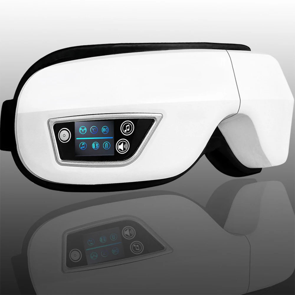 Smart airbag vibrating eye massager with Bluetooth music relaxation function can relieve eye fatigue, care for eye health, and