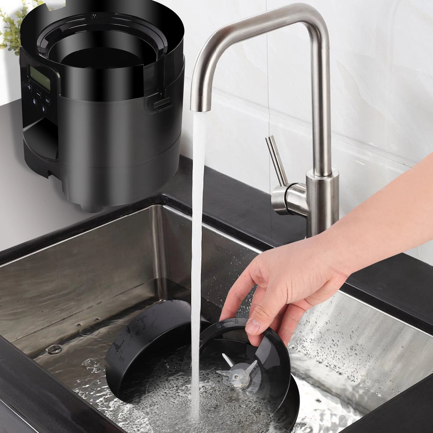 2L TuYa APP Automatic Pet Feeder Button Version Auto Cat Food Dispenser Smart Control Pet Feeder For Cats Dog Dry Food Bowl