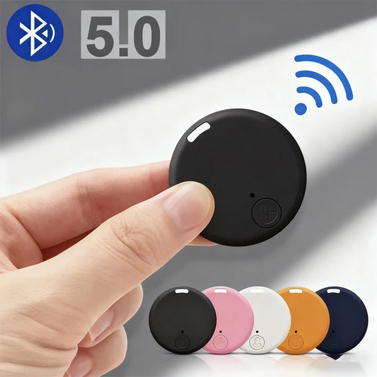 Bluetooth Mini GPS Locator Anti-loss Alarm Smart Tag Bluetooth Compatible Tracker Keychain Dog Pet Child Tracker Key Finder