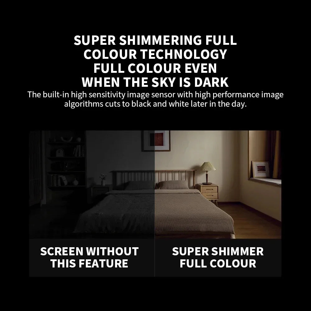 New Xiaomi Smart Camera C700 8MP 4K Ultra HD Low Light Full-color Baby Cry Detection 2-Way Voice Call Surveillance China Version