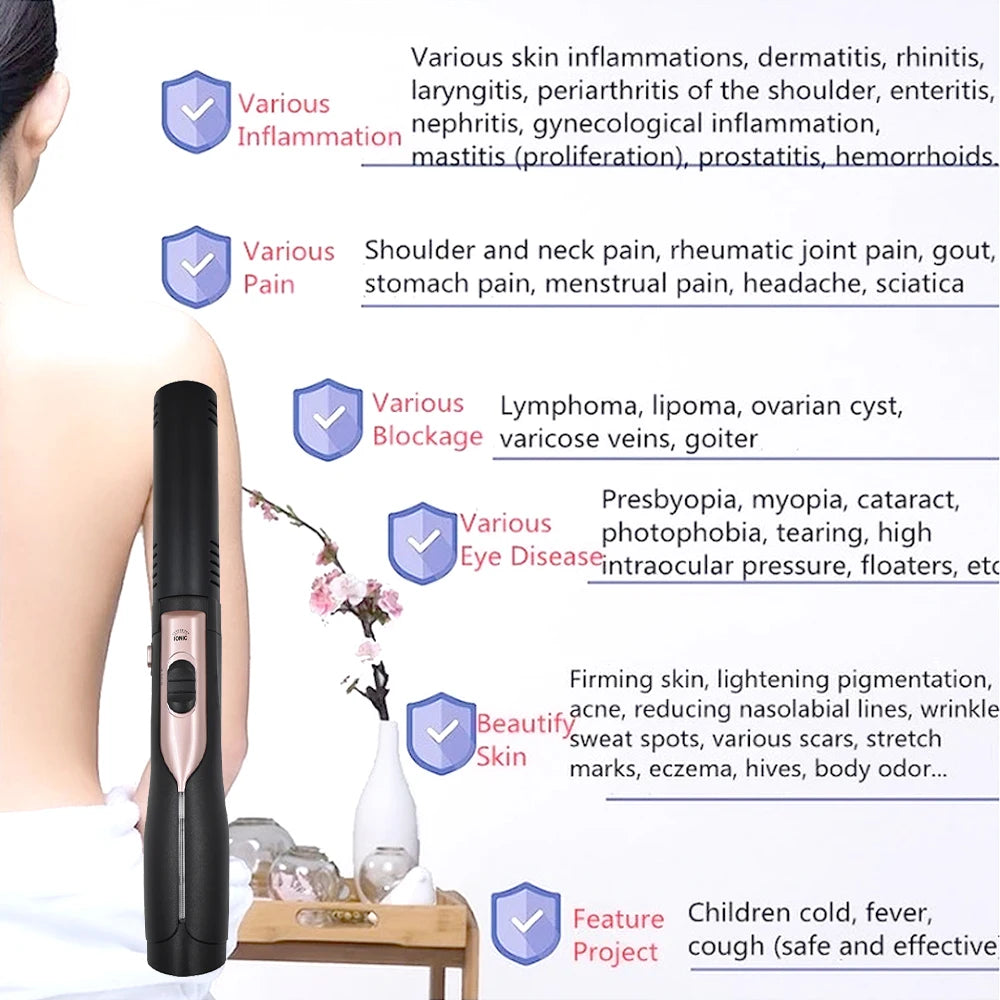 9.0 Terahertz Wave Therapy Device Thz Ion Energy Cell Activator Pain Relief Health Care Massage Blower Physiotherapy Machine