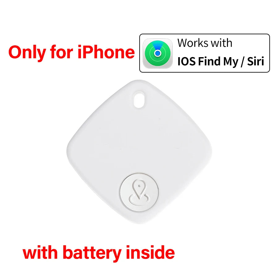 IOS Android GPS Tracker Mini Smart Tag Dual System Global Bluetooth Locator Key Finder for iPhone Google Find My Wallet Pet Kids