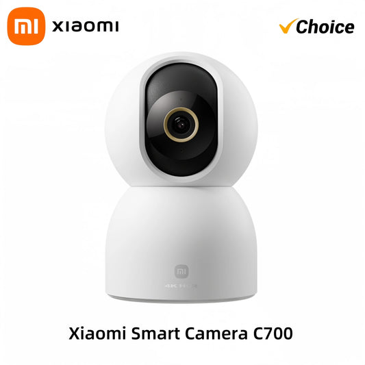 New Xiaomi Smart Camera C700 8MP 4K Ultra HD Low Light Full-color Baby Cry Detection 2-Way Voice Call Surveillance China Version