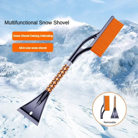 Winter Car Snow Scraper Car Cleaning Brush Car Windshield Cleaning Shovel Ice Breaker Scraping Winter Snow Brush Shovel Tool