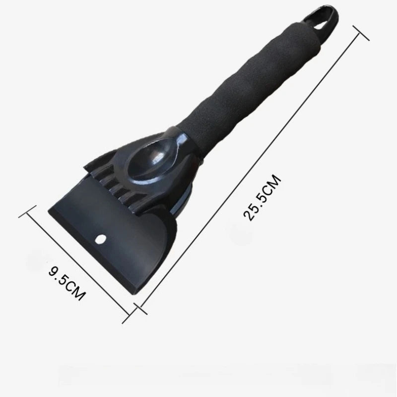 Car Ice Scraper Snow Shovel – Portable Winter Windshield Snow Remover with Comfortable Grip for Quick Ice and Frost Removal