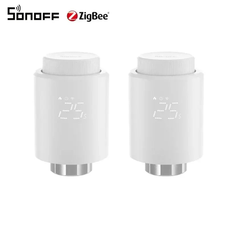 NEW SONOFF TRVZB Zigbee Thermostatic Radiator Valve Smart Home Heating Froest Protection Remote Group Control via eWeLink Alexa
