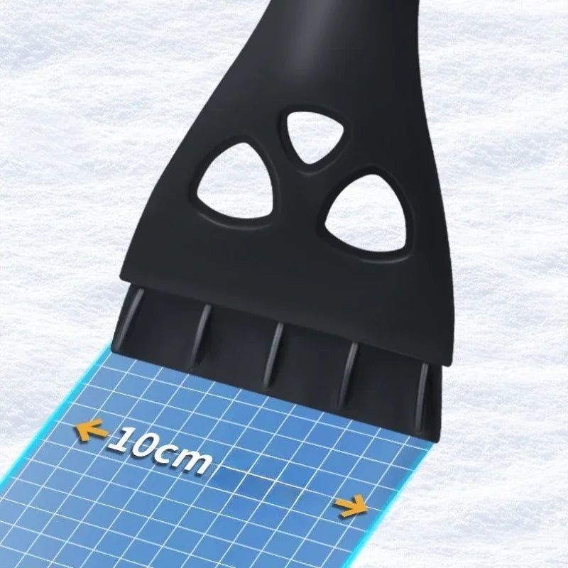 Extendable Car Snow Brush Ice Scraper Heavy-duty Snow Shovel EVA Foam Handle Auto Cleaning Brush Ice Scraper Remover