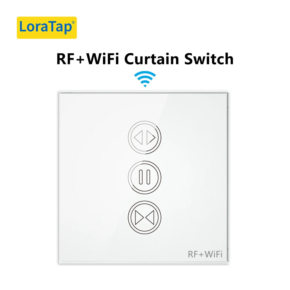 Tuya Smart Life Curtain Switch Rolling Blinds Engine Roller Shutter RF & WiFi Connected Google Home Alexa Echo Motor LoraTap