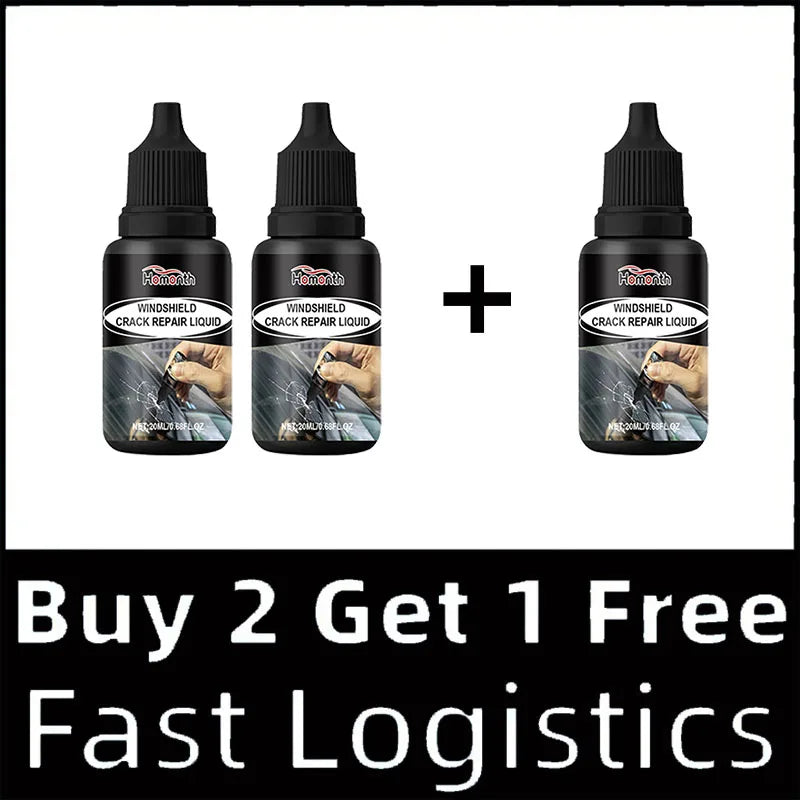 Car Glass Scratch Repair Fluid Agent Set Windscreen Window Glass Nano Scratch Crack CrackResin Repair Agent Tools Auto Accessory