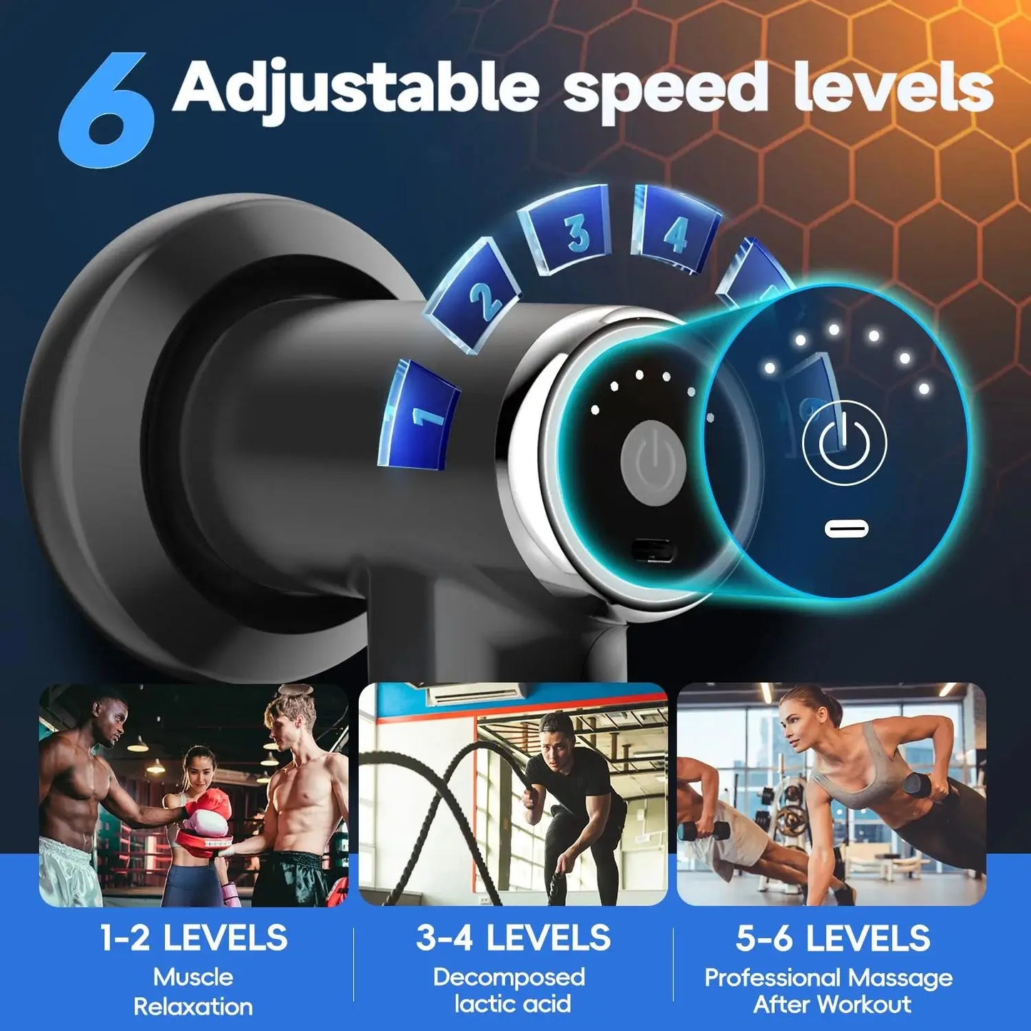 Vibration massage Protable body shaping Deep Muscle Relaxation Fitness Slimming health Anti Cellulite Fat Fascia gun equipment